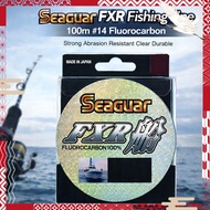 Seaguar FXR Fishing Line 100m #14 Fluorocarbon Strong Abrasion Resistant Clear Durable
