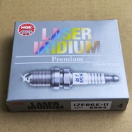 NGK LASER IRIDIUM IZFR6K11 6994 spark plug Proton Wira Satria Putra Waja 1.6MMC Vios Jazz City VTEC 