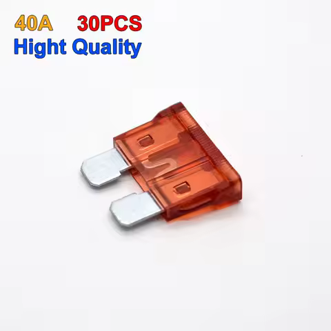 Factory Direct 30 Pcs 40Amp Auto Car Boats Medium Fuse Blade Motorcycle Truck Suv Car Replacement Fu