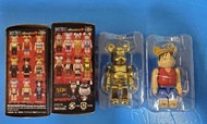 海賊王 BE@RBRICK unbreakable Vol 2  路飛及金色戰國軍團 共2隻 one piece 4560256178770