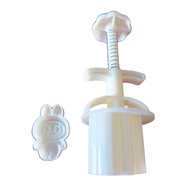 2025readystock Labubu Mooncake Mold 2025 New Style 50g Mid-Autumn Mooncake Snowskin Mooncake Mung Be