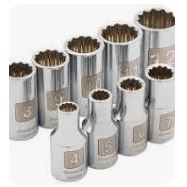 1/2'' HAND SOCKET / BOX SOCKET 12PT ( 22mm )