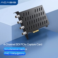 ACASIS Internal 4-Channel SDI PCIe Video Capture Card 1080P 60FPS Capture Device for DSLR/Laptop/Des