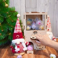 【DIY手作禮物】Cute木製投幣扭蛋機 -送15顆扭蛋 贈客製化文字