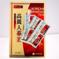 韓國特產-高麗人蔘茶 禮盒裝 (3g x 100包)