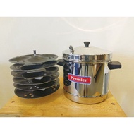 Premier Non Stick Idli Pot Set 4 x 6