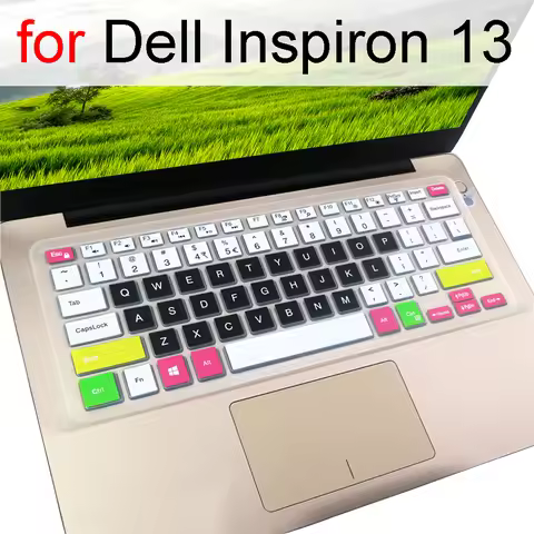 Keyboard Cover for Dell Inspiron 13 7391 7390 7380 7378 7375 7368 7370 7372 7373 7375 7359 7386 Sili