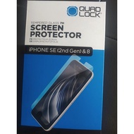 Quad Lock Tempered Glass Screen Protector iPhone 8 SE2