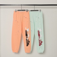 VH7B Spid ''26 Hip Hop Sweatpants Foam Printed Spider Web Retro Loose Trousers