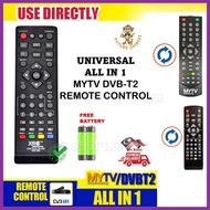 MYTV Remote replacement XRC DV3T2 Universal Remote Controller XRC-968T2/TNT Remote/Remote MYTV multi