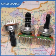 3Piece 161 Type Double Vertical 6Pins B10K B20K B50K B100K A50K Audio Volume Amplifier Rotary Potent