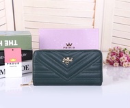 กระเป๋าสตางค์ กระเป๋าตังค์ กระเป๋าเงินใบยาว แบรนด์พราว (PROUD) แท้ 100%