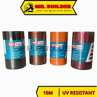 MR. BUILDER SAF Tape 10 Metre Roll Roof Tape Roof Tile Tape Tape Atap Tape Genting Getah Rabung Dry Fix Getah Bumbung