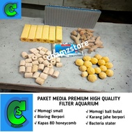 Premium grade A high quality aquarium filter media package aquarium filter media package/ premium aq