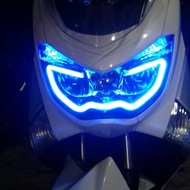 LED DRL FLEXIBLE / ALIS LAMPU ANGEL EYE 30 CM MOBIL DAN MOTOR LAMPU LED STRIP RGB/ LED STRIP / LED S