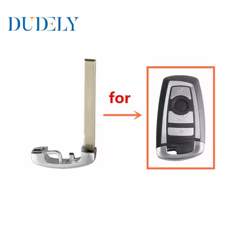 DUDELY for BMW CAS4 F 3 5 7 Series E90 E92 E93 X5 F10 F20 F30 F40 Key Emergency Key Blade
