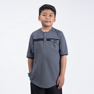 Jasko Short Sleeve Children'skoko 2026 Top Shirt Premium Thickkoko Boys'koko Muslim Ramadan Top Kurt