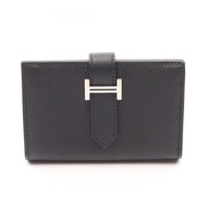【二手】愛馬仕 HERMES 卡包 Bearn Mini 黑色 其他 Bearn Mini 黑色 女士 二手 A