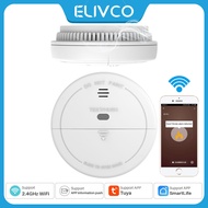 Tuya WiFi Smoke Alarm Fire Protection Smoke Detector Smokehouse Combination Fire Alarm Home Security