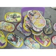 Premium Pokemon Mezastar 6 Star DiskCard Superstar Coin Chip Game Cabinet