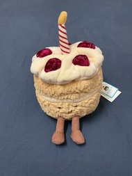 Jellycat 生日蛋糕毛絨玩具