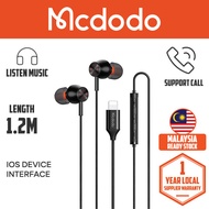 MCDODO HP348/HP349/HP350  WIRED EARPHONE  (IN-EAR VERSION)