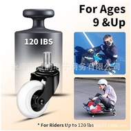 Tool Cart Accessories Front Rear Nylon Caster Suitable for Razor Crazy Kart Trolley Caster