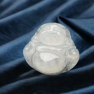 冰種翡翠佛公吊飾 | 天然緬甸玉翡翠A貨 | 送禮