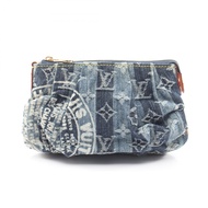 [二手] 路易威登LOUIS VUITTON Pouch Trousse leye M95335 藍色牛仔皮革 Trousse leye女士二手 A
