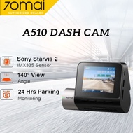 70mai Pro Plus Dash Cam A510 1944P + กล้องหลัง RC06 Built-In GPS 2.7K Full HD กล้องติดรถยนต์อัฉริยะ
