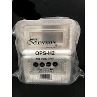 OPS-H2 Benxon Plastic Tray 100pcs±/ GO-H2 Bakert Plastic Disposable Container