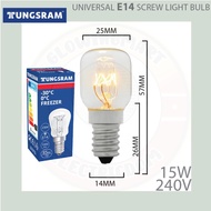 TUNGSRAM E14 Bulb Salt Lamp Bulb E14 Mentol Lampu Garam Light Bulb E14 Fridge Bulb Mentol Peti Ais 鹽