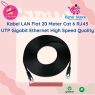 20 Meter Flat LAN Cable Cat 6 RJ45 UTP Gigabit Ethernet 10 Gbps Cat6 Wifi Internet Network RJ 45 Cab