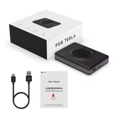 Mini Carplay Wireless Box For Tesla Model 3/ X/Y/S Adapter T2C Upgrade WiFi Bluetooth Tesla Apple Ca