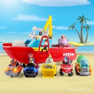 (In stock) PAW Patrol toys Marine patrol boat men and women children toy gifts