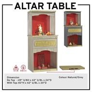 Altar Table Altar Cabinet Prayer Cabinet Prayer Table 3.5T Altar Table FengShui Table Buddha Table 神