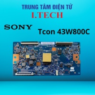 Tcon 43W800C board, original machine removed