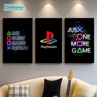 Classic Logo PlayStation Wall Decoration Poster PS Wall Decor Gamer Room Decoration Wall Art