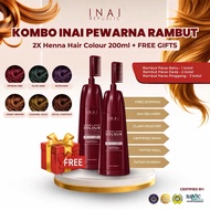Combo 2X Henna Hair Colour Inai Republic | Syampu Warna Rambut