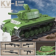 Ww2 Military World War German Leopard Medium Tank Building Blocks Bricks Kid Educational Toys for Ch