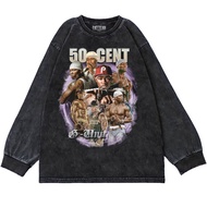 Patternmerch "50 cent baby on me" Oversize T-Shirt | Oversized Longsleeve | Washing tee | T-shirt