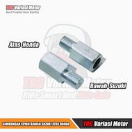 Suzuki to H0nda rear view mirror connection Suzuki Upper rear view mirror connection H0nda