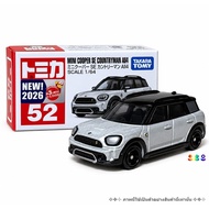 Tomica ʚɞ 52 First Lot ɞ Cooper SE Countryman 1/64 New In Seal -QT.01- Mini Car Tomika 52 Club
