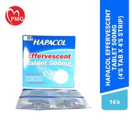 [PMG PHARMACY] Hapacol Effervescent Tablet 500mg 16's (4's Tab X 4's Strip) - panadol soluble, for oral use