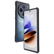 Xundd Vivo X100/X100S Pro Case Airbag Shockproof Fingerprint Protective Magnetic Casing Suit for Viv