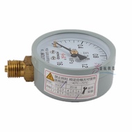 Red Flag Pressure Gauge Y-60 Vacuum Gauge Water Pressure Gauge Air Pressure Gauge 0-0.6 1 1.6 2.5-0.
