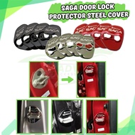 [4PC] Proton SAGA VVT MC2 2016 - 2025 Door Lock Cover Car Accessories Aksesori 2023 2019 2022 2021 M