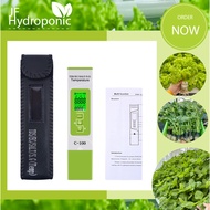 EC METER DIGITAL WITH LED | TDS | SALT | S.G | TEMPERATURE | HYDROPONICS AQUOPONIC FERTIGASI NO_79