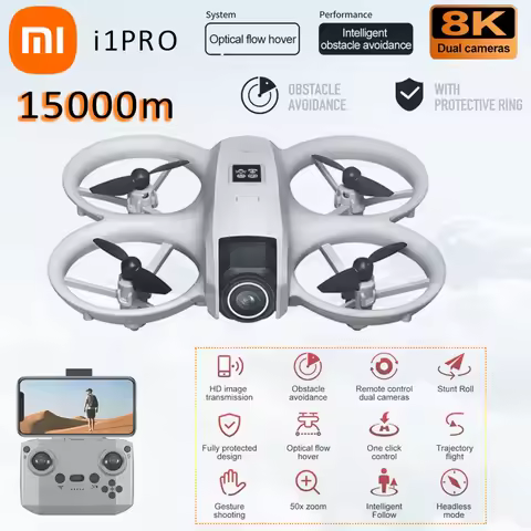Xiaomi i1PRO Drone RC Professional 8K Camera Drone 5G WIFI FPV UAV With Screen Remote Control Dron A