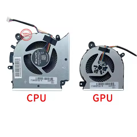 New Laptop Cpu Gpu Cooling Fan For MSI GL66 GF76 GL76 GF66 MS-1583 MS-1581 N477 N459 N460